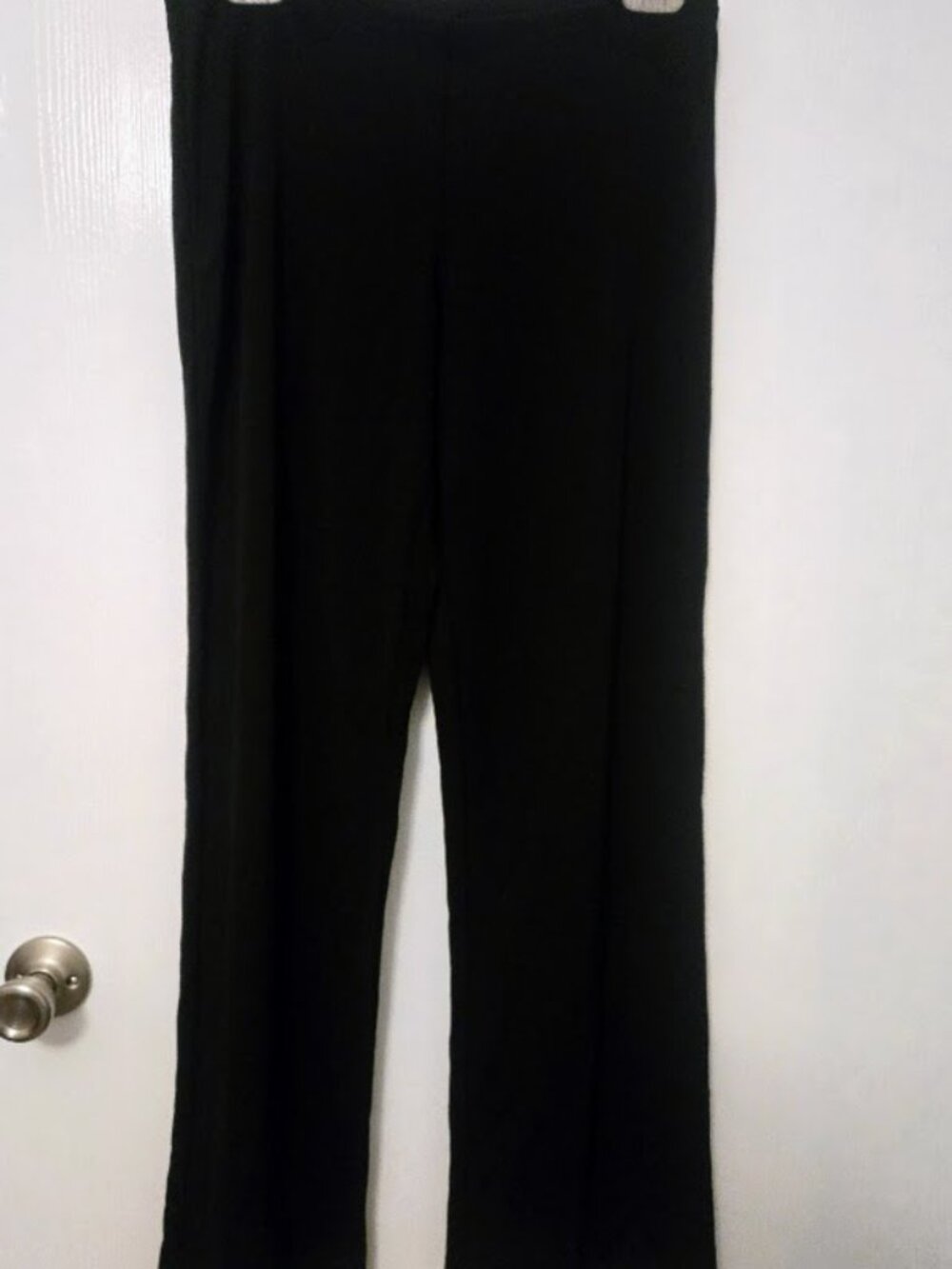 Moda International black stretch pants Size S